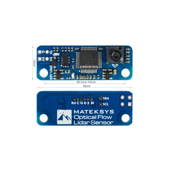 Wholesale MATEKSYS Matek OPTICAL FLOW & LIDAR SENSOR 3901-L0X INAV Module F4 F7 F405 Flight Controller for RC Racing Drone